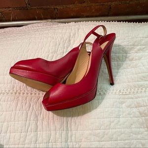 Jimmy Choo red heels size 39
